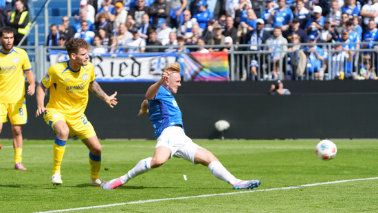 2:1 gegen Braunschweig: Darmstadt 98 dreht das Spiel