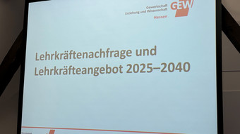 Lehrkräftemangel wird in Hessen laut GEW weiter zunehmen