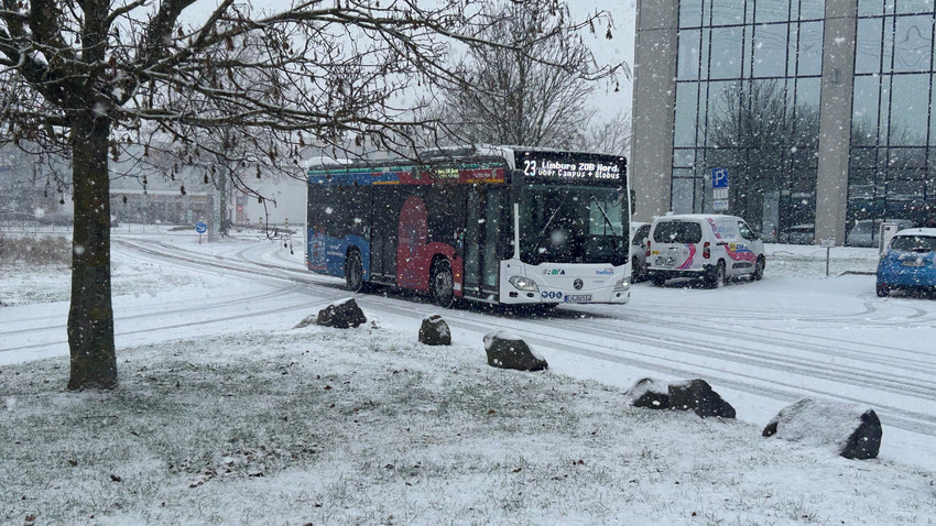 Busausfälle wegen Schnee: Limburg wehrt sich gegen Kritik