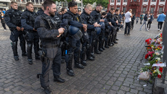 Polizisten-Mord in Mannheim: Marktplatz wird jetzt zum Gedenkort
