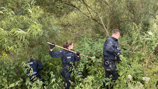 Vermisstensuche in Villmar: Polizei beendet Aktion ohne Erfolg