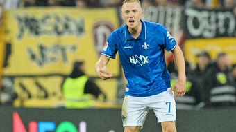 Darmstadt siegt gegen Dresden und bleibt Tabellenführer