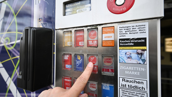 Zigarettenautomat in Darmstadt gesprengt: Weitere Fälle in Hessen