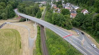 Zeller-Brücke bei Bad König wird im August gesprengt