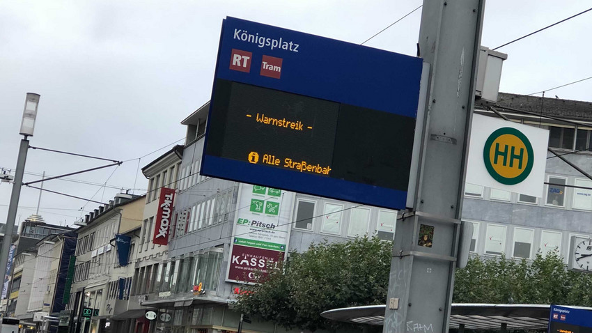 ÖPNV-Streik: Auswirkungen in Frankfurt, Kassel, Wiesbaden