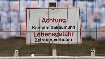 Gefahr unter Wasser: Davor warnt der Kampfmittelräumdienst