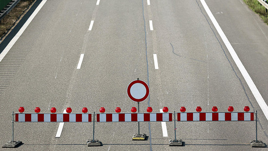 A480  am Wetzlarer Kreuz gesperrt