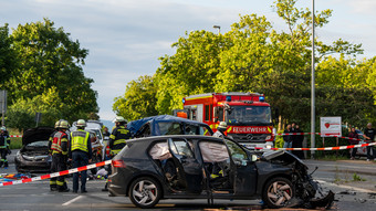Zehn Verletzte bei Mega-Unfall in Mainz