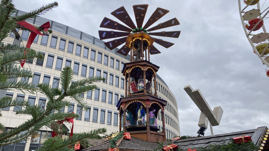 Weihnachtsmarkt in Ludwigshafen mit neuen Attraktionen