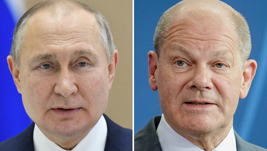 Bundeskanzler Olaf Scholz spricht wieder mit Wladimir Putin